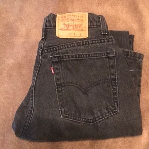 Vintage black Levi jeans